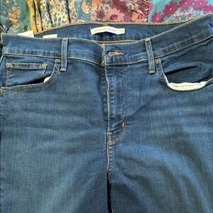 Levi's Blue Skinny Jeans for Women